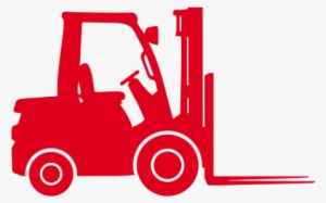 Forklift Red Clipart #2081724