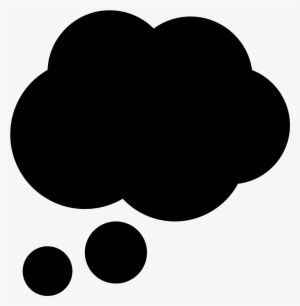 Thinking Bubble Filled Icon - Soñando Png #2082715