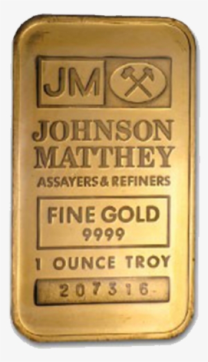 1 Oz Johnson Mathey Gold Bar - Gold Bar Usa #2082716