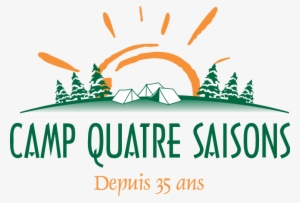 Camp Quatre Saisons Free Vector - Camping Vector Logo Free #2083251