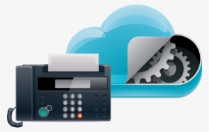 Cloud Fax Icon - Data #2083336