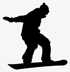 Snowboard Png Pic - Snowboarder Silhouette Clip Art #2083442
