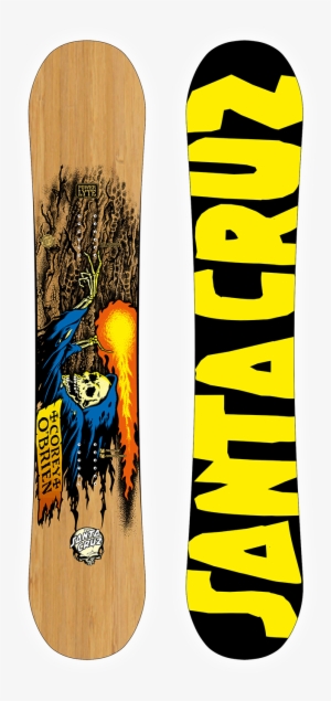 Powerlite O'brien Reaper - Santa Cruz Corey O'brien Reaper Blue Stain Deck #2083637