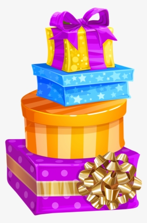 36 - Birthday Gift Box Clip Art #2083924