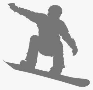 Snowboard - Snowboarder Silhouette Png #2084207