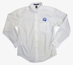 Aha Men's White Button-down - Pocket #2084293