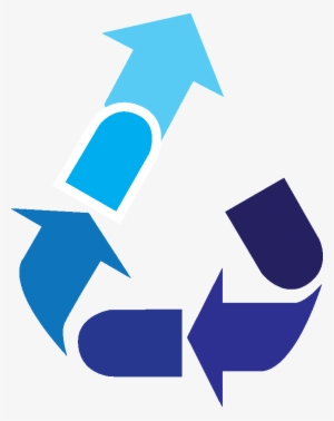 Recycling Icon With Final Arrow Pointing Up To Demonstrate - Paint Recycling #2084484