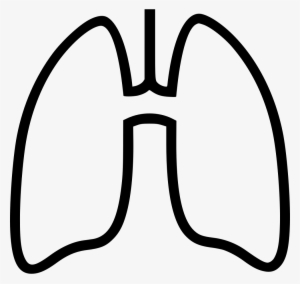 Lungs Comments - Black And White Lungs Clipart #2085017