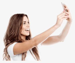 Super Happy Users - Selfie Woman Png #2085616