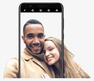 Couple Photographed Using The Smart Beauty Feature - Huawei P Smart Bokeh #2085679