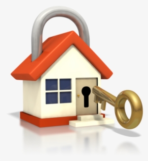 House Lock Key - Lock The Door Clipart #2086379