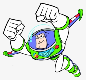 Buzz Flying - Buzz Lightyear Of Star Command Cartoon #2087871