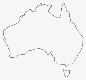 Australia Outline Clipart Png For Web #2088672