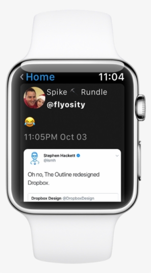 Tweetings For Apple Watch Now Available Withtweetings - Apple Watch 42 Mm Stainless Steel #2088955 Tweetings For Apple Watch Now Available Withtweetings - Apple Watch 42 Mm Stainless Steel #2088955