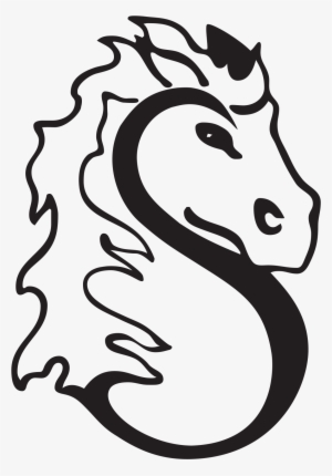 Black & White - Stillwater Ponies Mn Logo - Free Transparent PNG ...