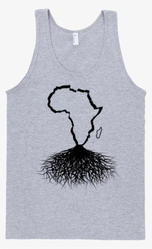 Africa Roots - Black Outline - T-shirt #2089315