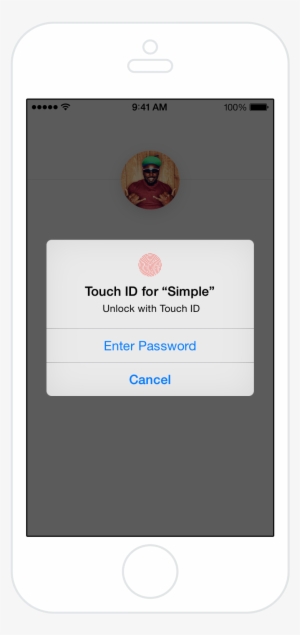 Ios Touch Id On The Simple App - Use Touch Id #2090413