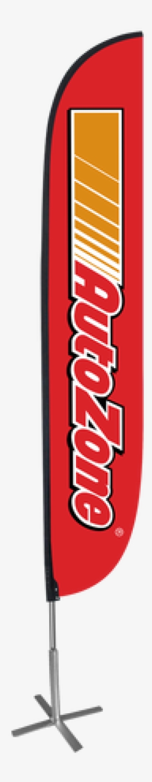 12ft Red Feather Flag Autozone - Autozone #2091347