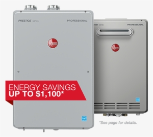 Home Tankless Promo Revised2 - Rheem - Rtgh-95dvln - Water Heater, Tankless, Lp, 11k-199k #2091623