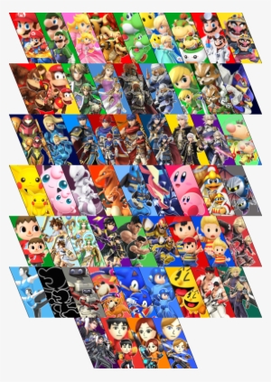 For Wii U/3ds Full Roster By Hiratalg On Deviantart - Smash Wii U Final Roster #2091736