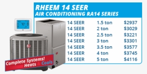 Rheem 14 Seer Units #2092349
