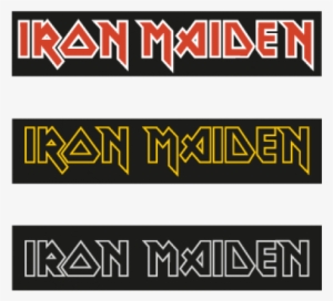 Iron Maiden 3 Logo Vector - Iron Maiden - Piece Of Mind (cd) #2092797