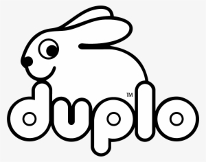Duplo Lego Logo Black And White - Lego Duplo Logo #2093594