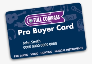 Pro Buyer Card - Full Compass #2094564