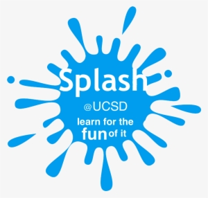 Splash At Ucsd - Orange Paint Splat Clip Art #2095361