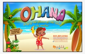 Ohana Shave Ice Logo #2095917