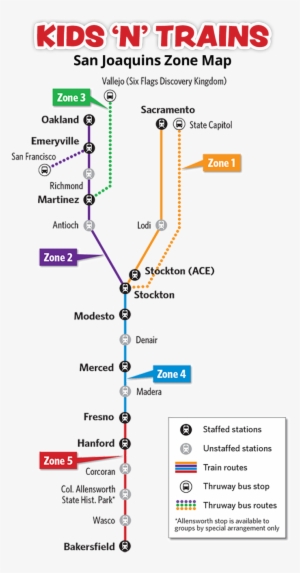 Kids 'n' Trains San Joaquins - Diagram #2096451