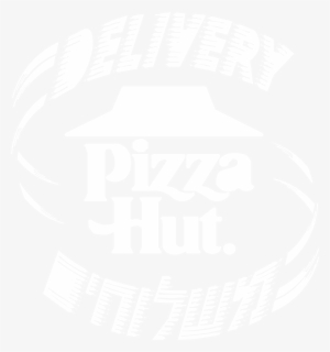 Pizza Hut Israel Logo Black And White - Twitter White Icon Png #2097375