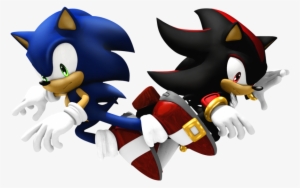 Sonic And Shadow - Sonic Vs Shadow Png #2098381