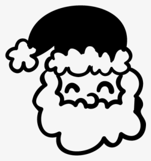 Smiling Santa Claus With Hat Vector - Santa Claus #2098621