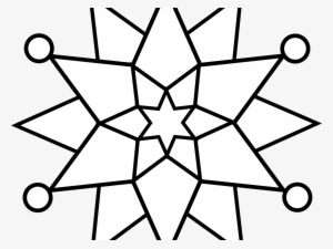 Competitive Snowflake Pictures To Print Christmas Snowflakes - Simple Snowflakes Colouring Pages #2099076