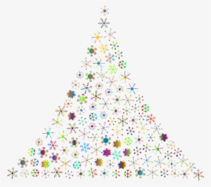 Christmas Tree Vector Icon - Abstract Christmas Tree Vector Png - Free ...