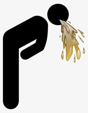 An Icon Of A Man S Vomit - Vomiting Clipart #2099316