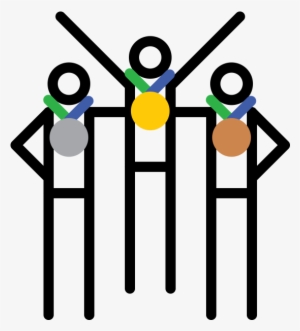 Svg Freeuse Stock Medals Olympic Free On Dumielauxepices - Fleur Géométrique Logo #2099318