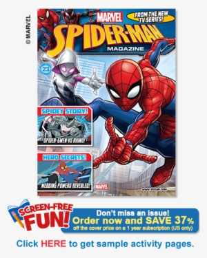 Ultimate Spider-man Magazine - Marvel Spiderman Magazine #2099789