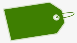 Green Tag Inverse Side Clip Art At Clker - Gift Tags For Clipart #210221