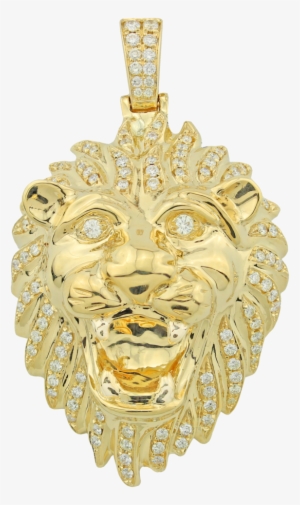 Lion's Head Diamond Pendant #210253