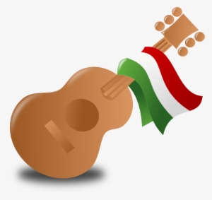 Mexico, Guitar, Music, Party, Celebrate, Flag - Cinco De Mayo Png #210605