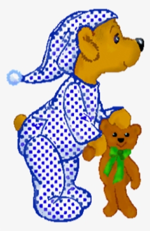 Teddy Bear - Pajama Day Clip Art #210612