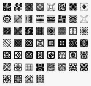 Banner Library Library African Pattern Mali Regular - African Zentangle Patterns #210631