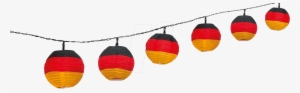 Led German Flag String Lights, Battery-operated Goobay - Guirlande Allemagne #210683