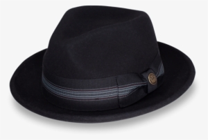 A Fedora Wrapped With A Beautiful Hat Band And Bow - Hat #210858