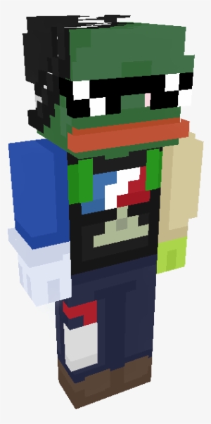 Mlg Minecraft Skin Png Royalty Free - Minecraft Skin Mlg Frog #211063