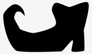 Frankenstein Clipart Black And White - Witch Shoes Clipart #211515