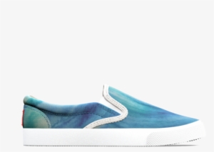 Watercolor Wave - Skate Shoe #211909