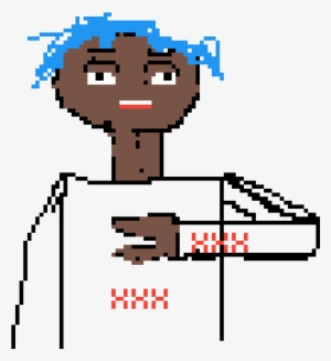 Xxxtentacion With Blue Hair - Blue #211958